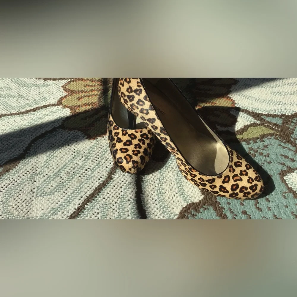Bandolino Woman shoes, Animal Print, size 10M, Like New Condition - Picture 2 of 4